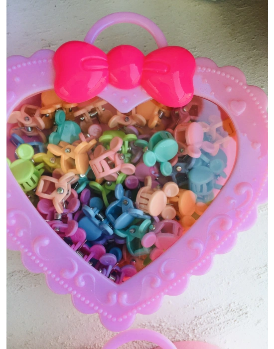 Kutulu 50 Adet Mini Mandal Toka