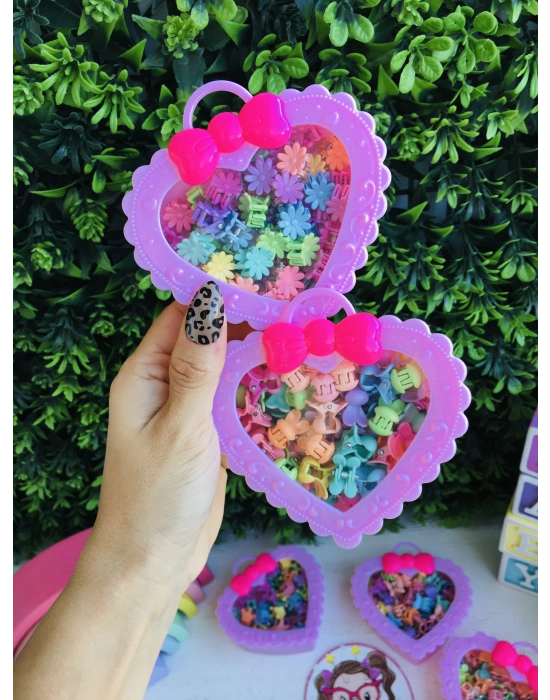 Kutulu 50 Adet Mini Mandal Toka