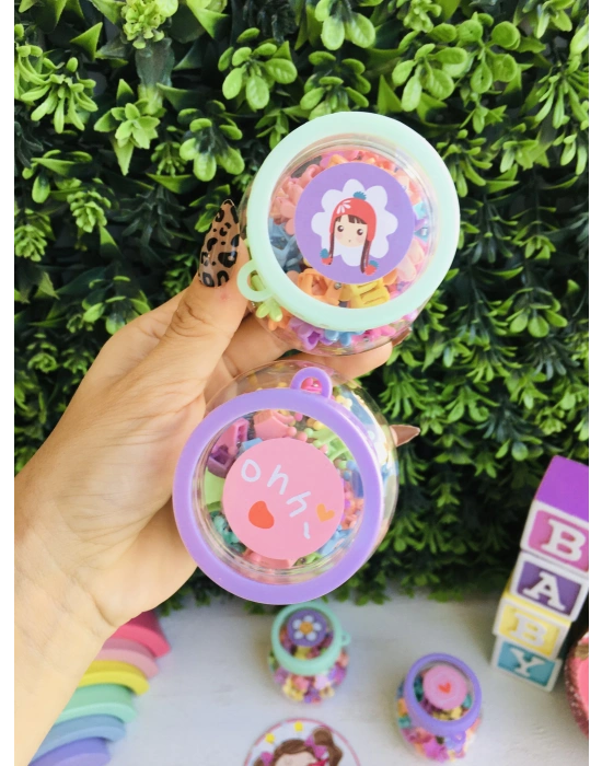 Kutulu 50 Adet Mini Mandal Toka