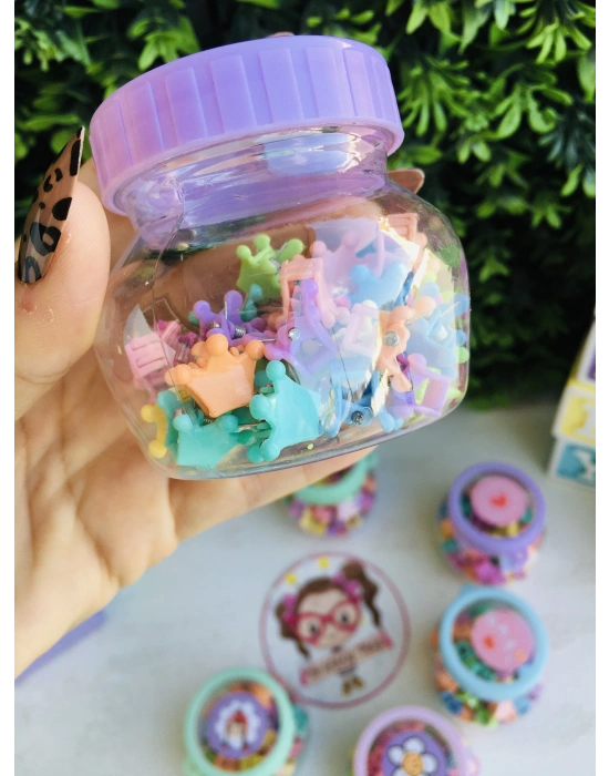 Kutulu 50 Adet Mini Mandal Toka