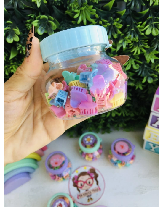 Kutulu 50 Adet Mini Mandal Toka