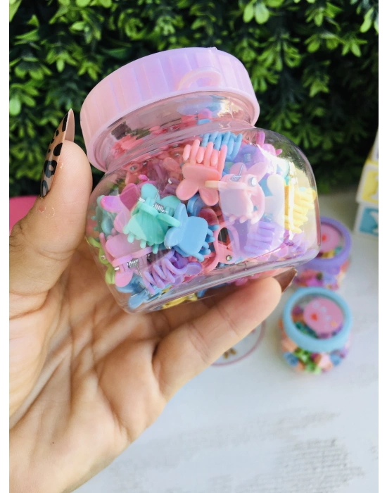 Kutulu 50 Adet Mini Mandal Toka