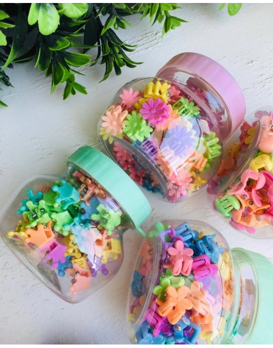 Kutulu 50 Adet Mini Mandal Toka