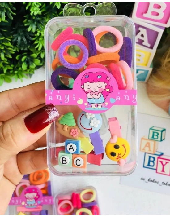 Kutulu Havlu Lastik-Klips Toka