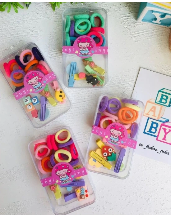 Kutulu Havlu Lastik-Klips Toka