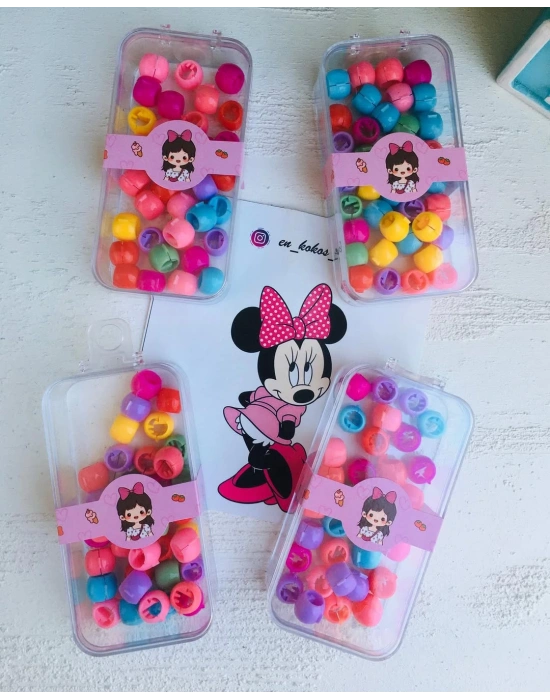 Kutulu Saç Boncuğu