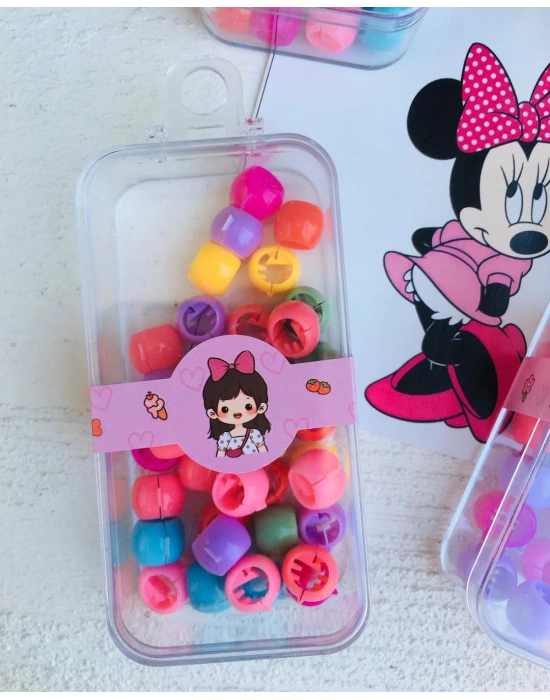 Kutulu Saç Boncuğu