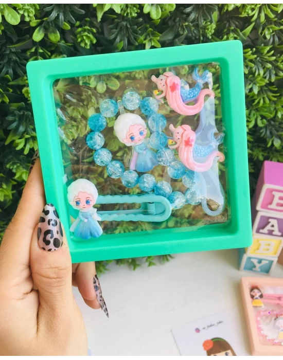 Kutulu Toka Ve Bileklik Seti