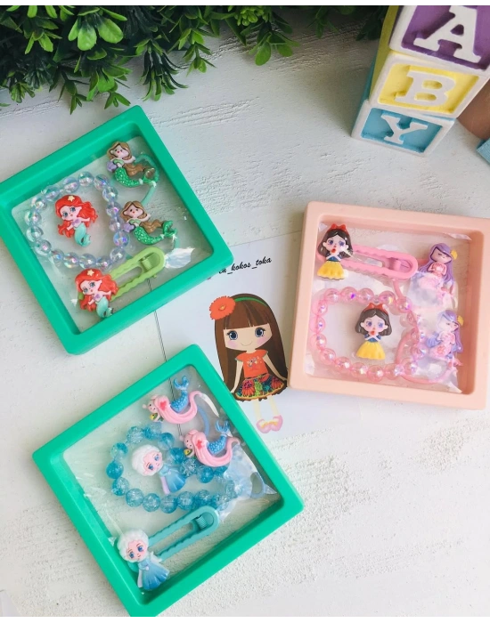 Kutulu Toka Ve Bileklik Seti