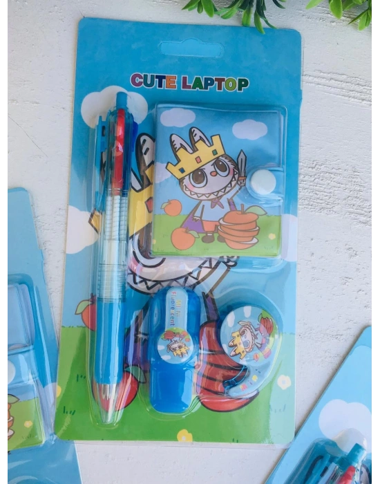 Labubu Kalem & Bant Seti & Not Defteri