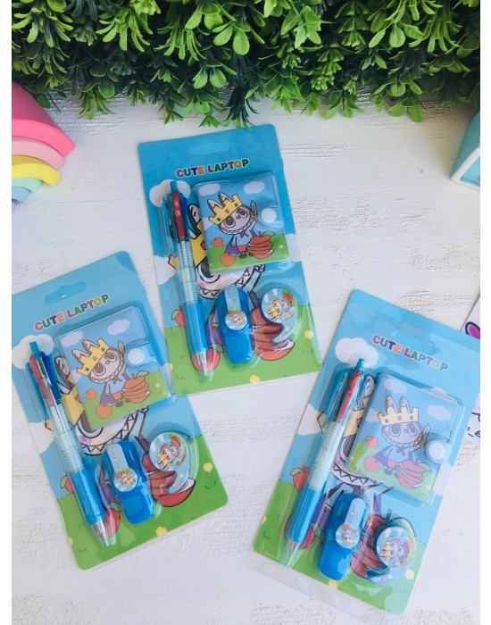 Labubu Kalem & Bant Seti & Not Defteri