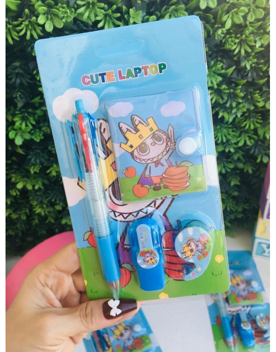 Labubu Kalem & Bant Seti & Not Defteri