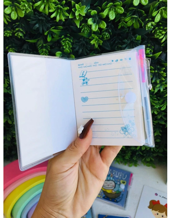 Labubu Mini Boy Kalemli Not Defteri