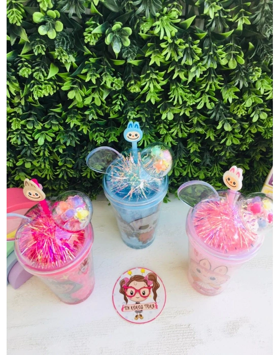 Labubu Pipetli Bardak