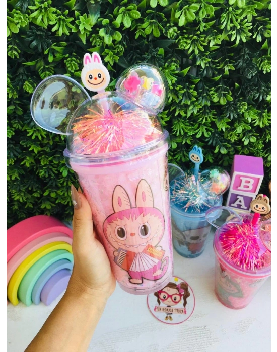 Labubu Pipetli Bardak