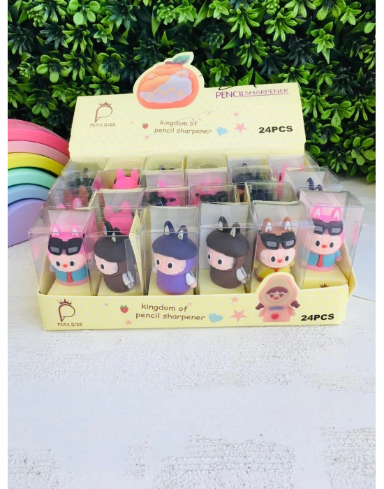 Labubu Silikon 3D Kalemtraş