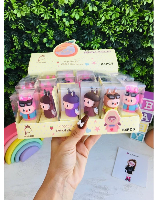 Labubu Silikon 3D Kalemtraş