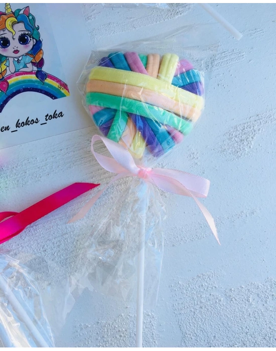 Lolipop Havlu Lastik Toka