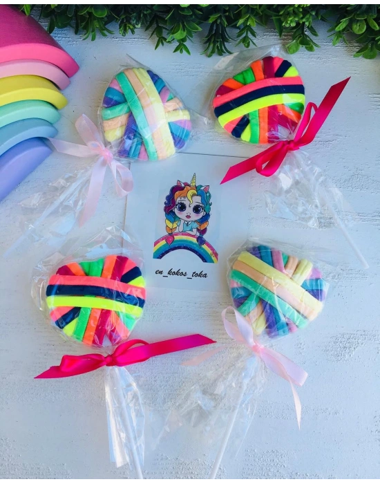 Lolipop Havlu Lastik Toka