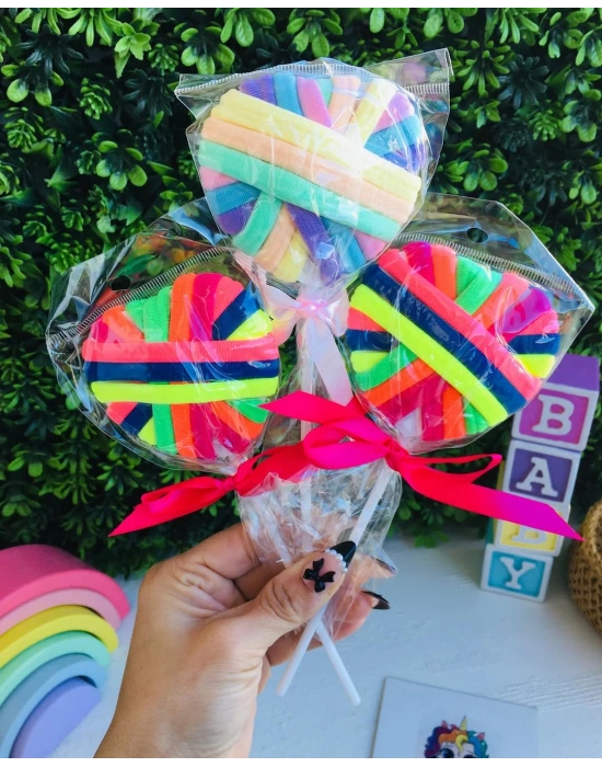 Lolipop Havlu Lastik Toka