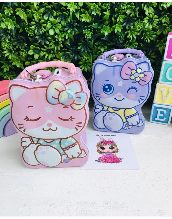 Metal Kilitli Kumbara