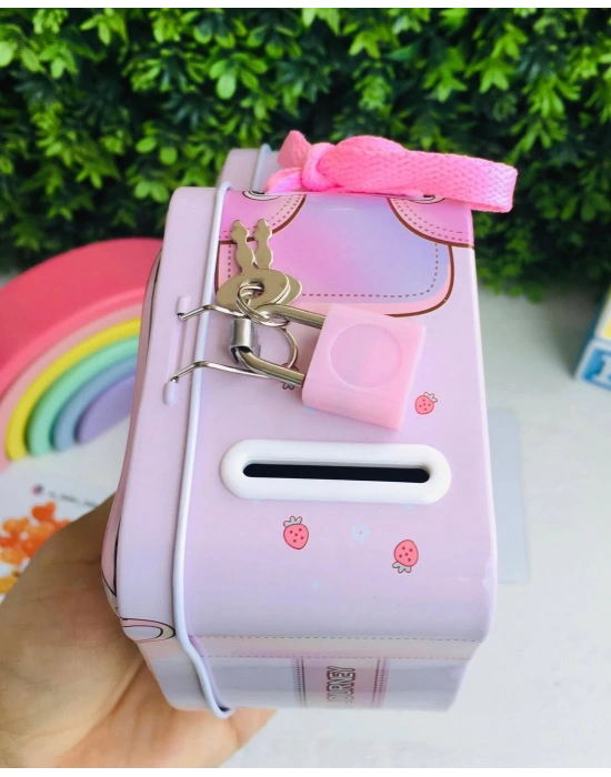 Metal Kilitli Kumbara