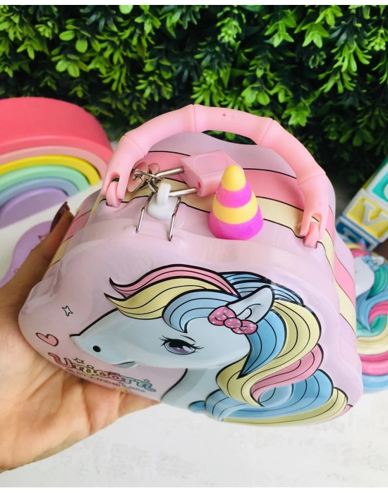 Metal Kilitli Kumbara