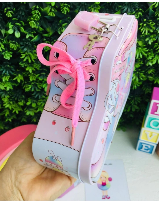 Metal Kilitli Kumbara