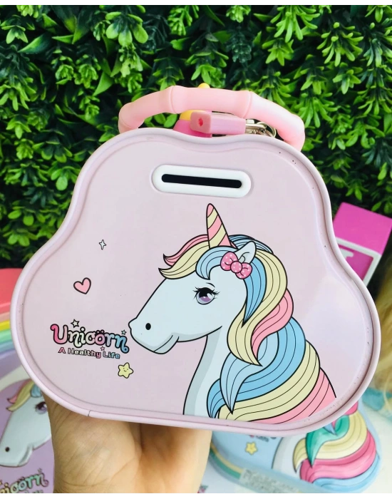 Metal Kilitli Kumbara