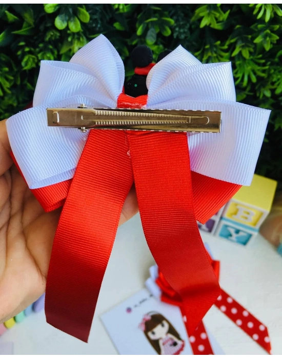 Miki Bebekli Tatlı Fiyonk Klips Toka