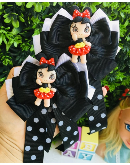 Miki Bebekli Tatlı Fiyonk Klips Toka