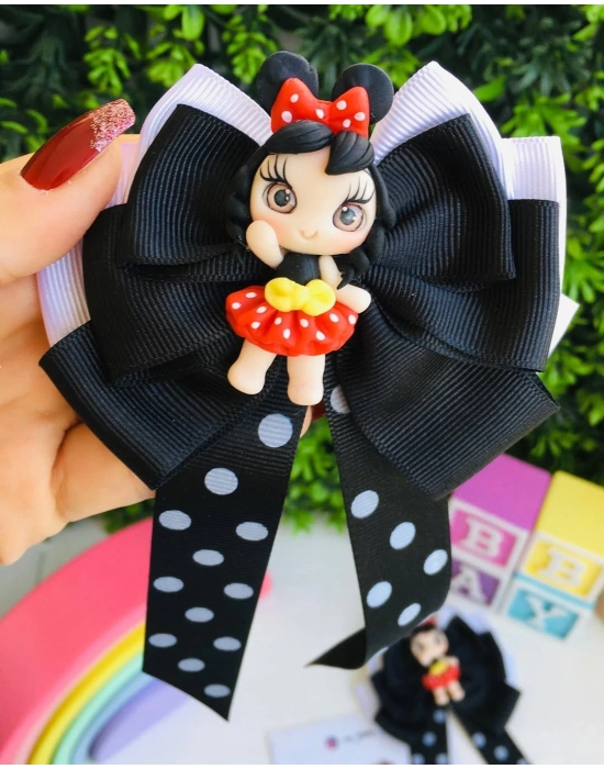 Miki Bebekli Tatlı Fiyonk Klips Toka