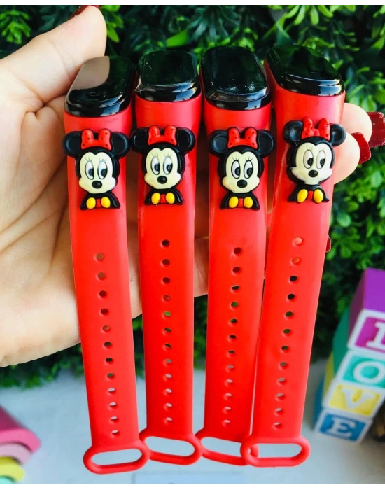 Miki Desenli Dijital Saat