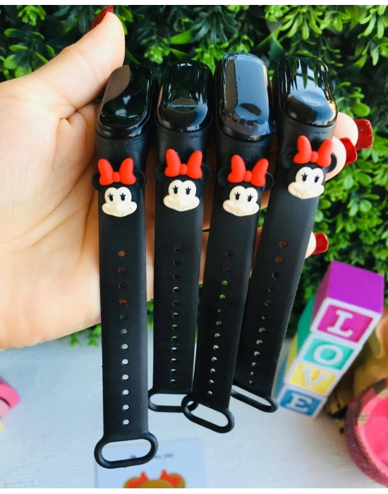 Miki Desenli Dijital Saat