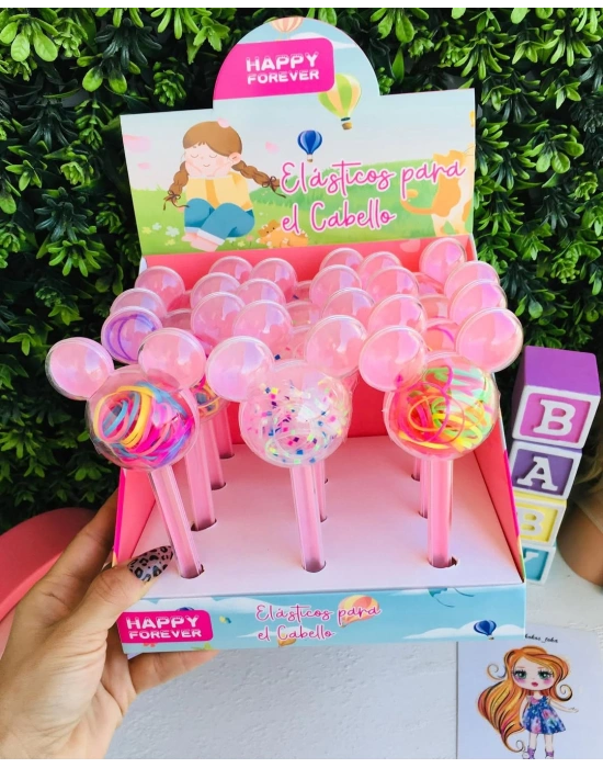 Miki Kutulu Cİmcime Lastik Toka