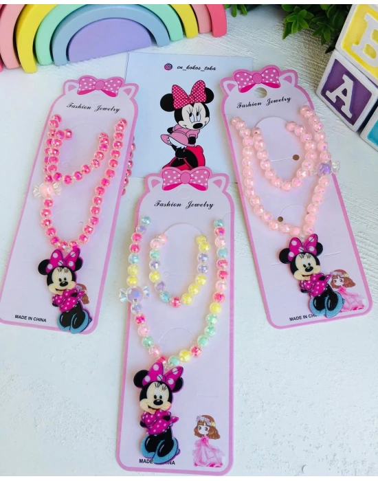 Mikide Kolye Bileklik Seti