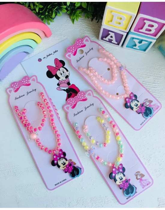 Mikide Kolye Bileklik Seti