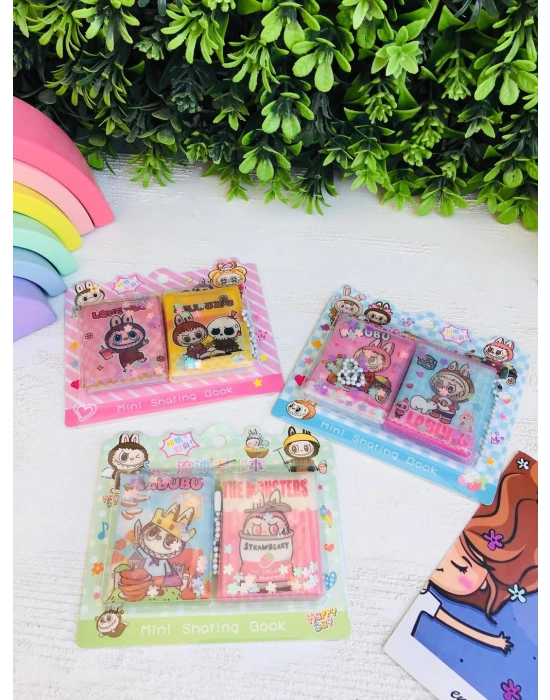 Mini Boy Sulu Stickerlı Not Defteri