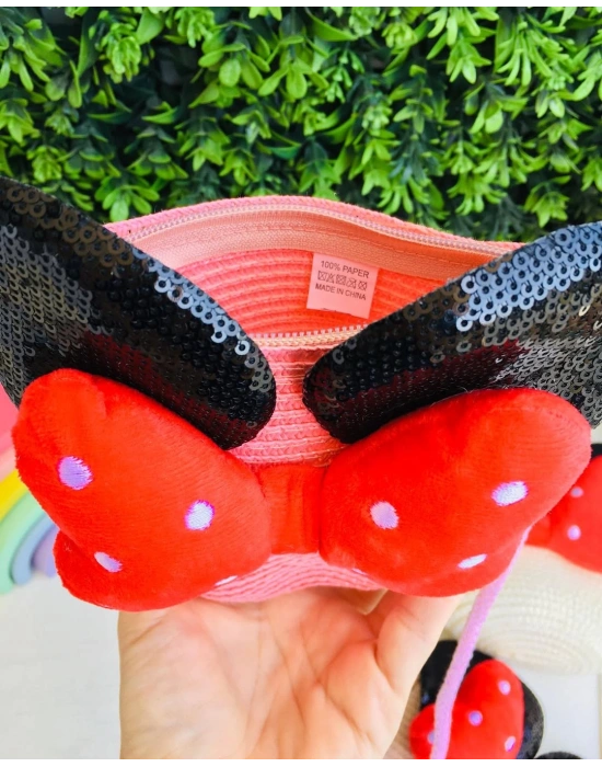 Mini Mouse Hasır Çanta