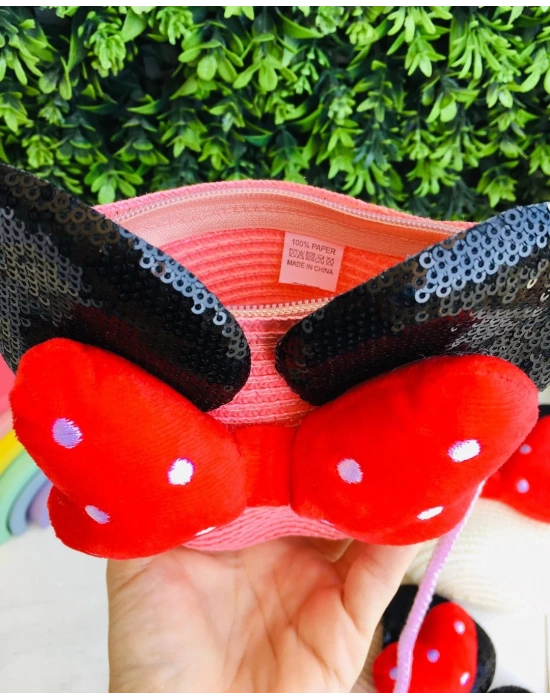 Mini Mouse Hasır Çanta
