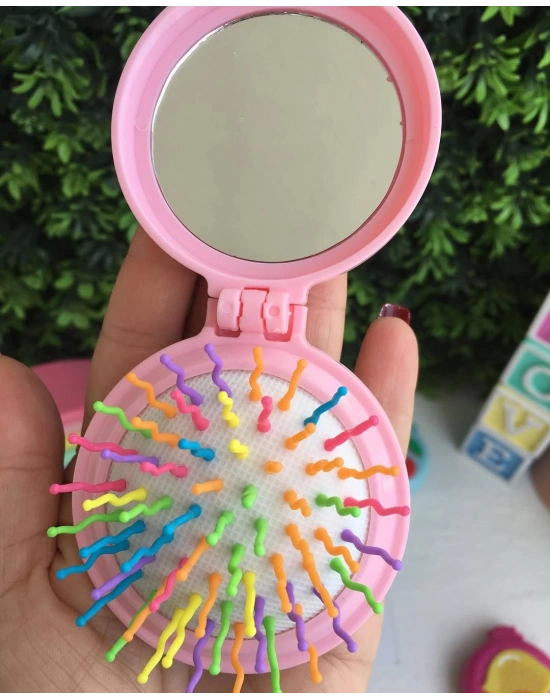 Objeli Aynalı Tarak