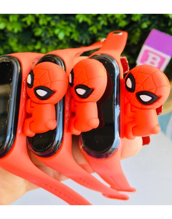 Örümcek Adamlı 3D Dijital Saat