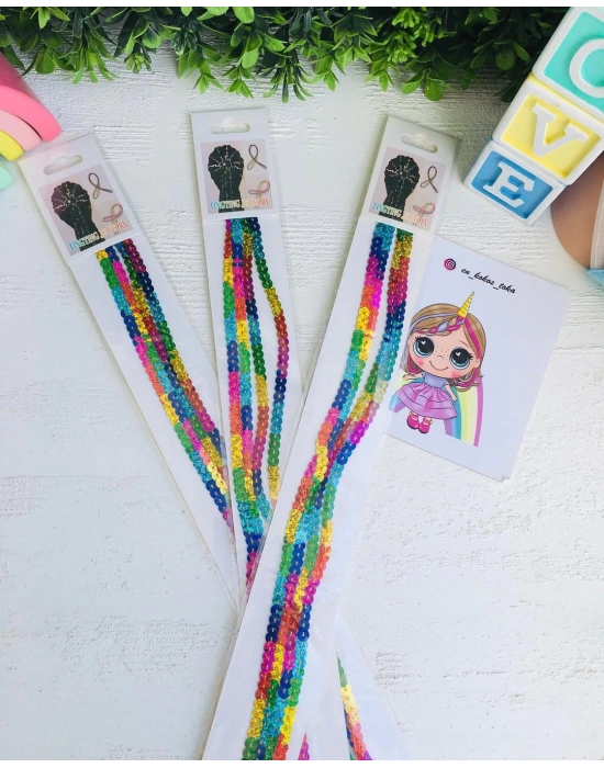 Payetli Saç Aksesuarı