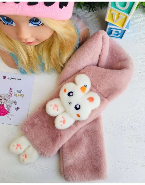 Peluş Ayıcıklı Atkılar