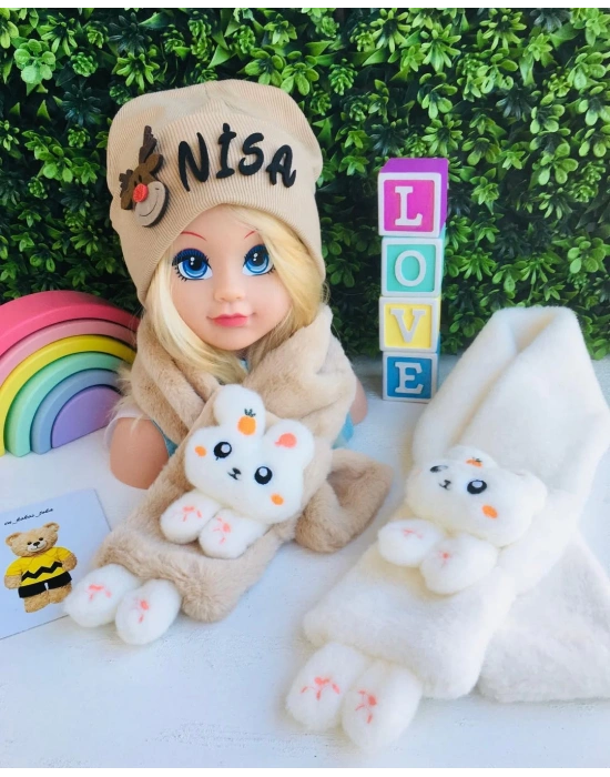 Peluş Ayıcıklı Atkılar