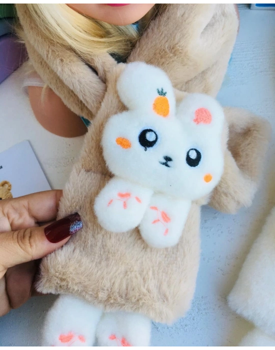 Peluş Ayıcıklı Atkılar