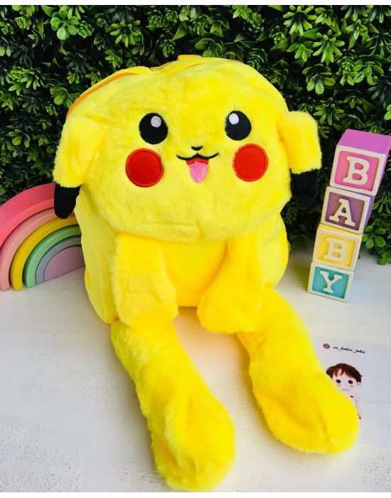 Peluş Hareketli Işıklı Sırt çantası