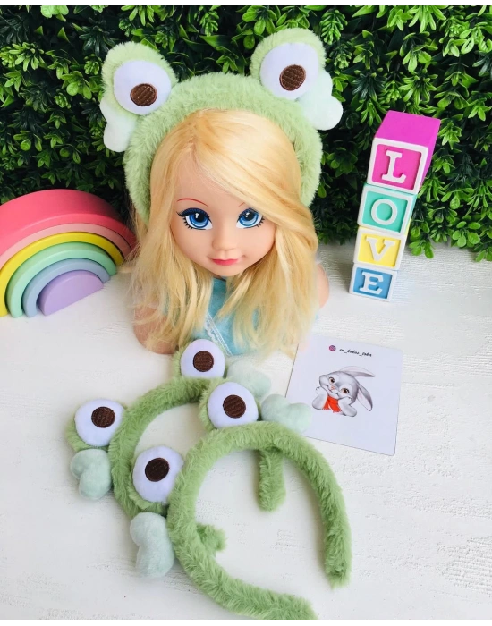 Peluş Kurbağa Taç