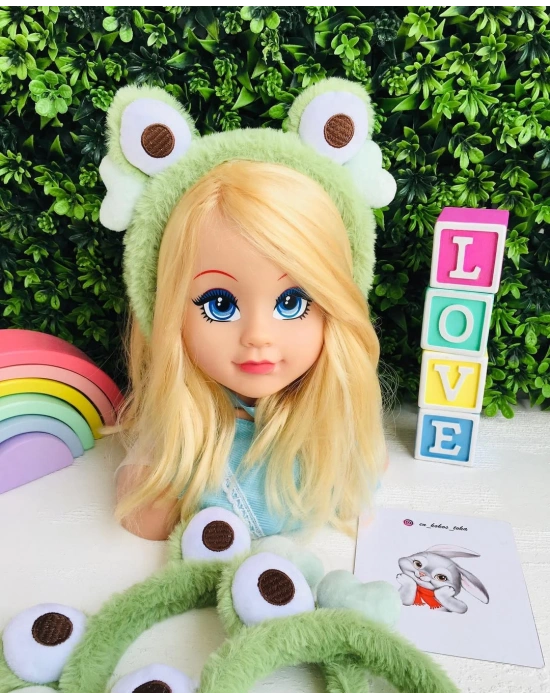 Peluş Kurbağa Taç