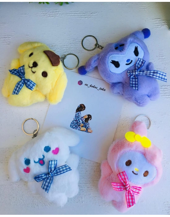 Peluş Kuromi Anahtarlık